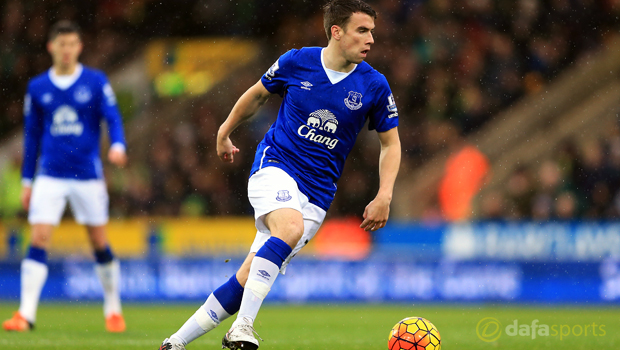 Everton full-back Seamus Coleman