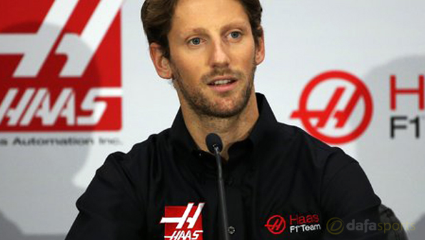 F1 Romain Grosjean HAAS
