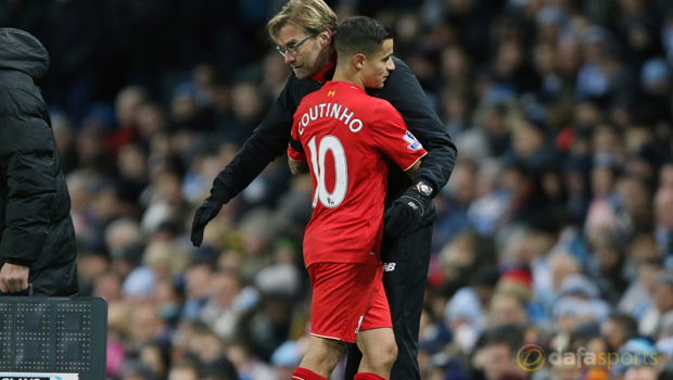 Liverpool midfielder Philippe Coutinho