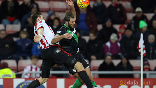 Stoke City v Sunderland Sebastian Coates