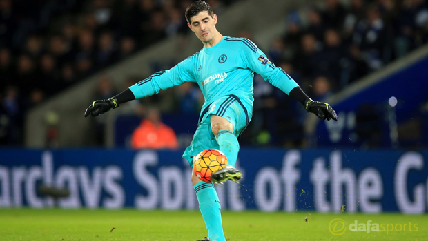 Sunderland v Chelsea goalkeeper Thibaut Courtois