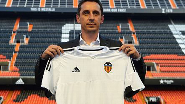 Valencia boss Gary Neville