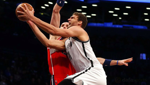 washington wizards v brooklyn nets NBA