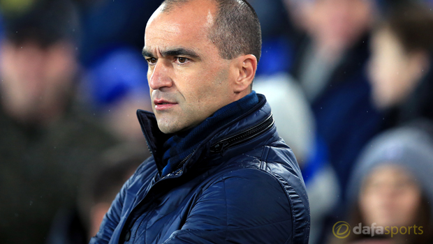 Everton manager Roberto Martinez