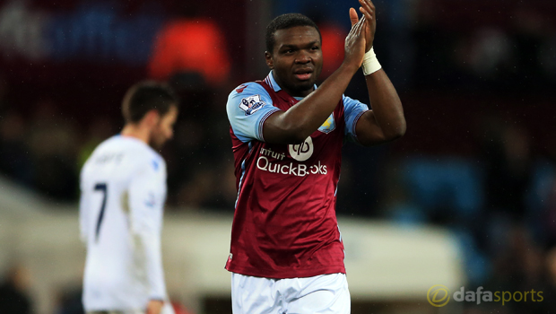 Jores Okore Aston Villa v Crystal Palace