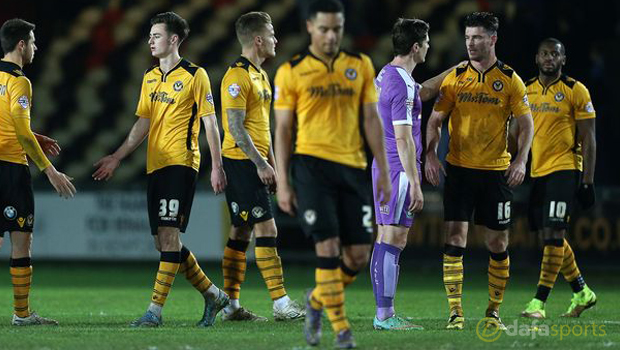 Newport County ahead of Rovers Match