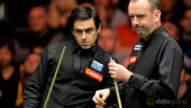 Ronnie O Sullivan and Mark Williams Dafabet Masters 2016