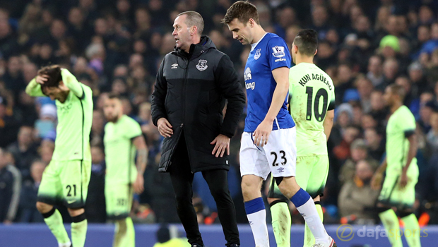 Seamus Coleman Everton v Manchester City Capital One Cup 