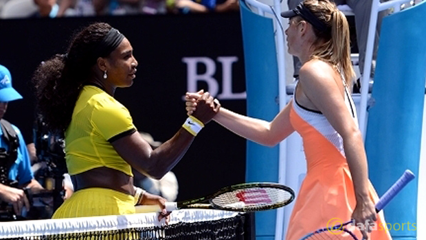 Serena Williams v Maria Sharapova Australian Open