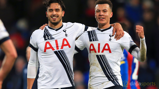 Spurs Nacer Chadli and Dele Alli