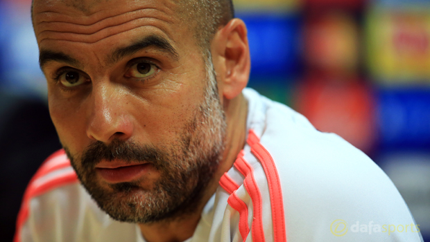 Bayern Munich coach Pep Guardiola