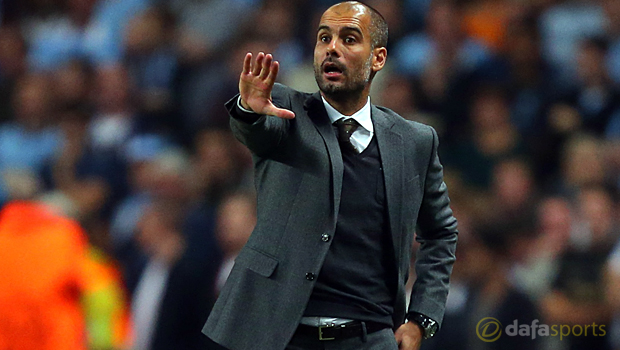  Bayern manager Pep Guardiola