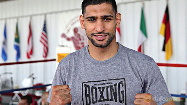 Boxer Amir Khan