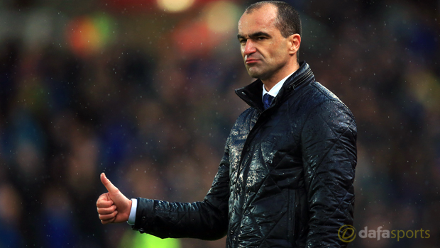 Everton manager Roberto Martinez