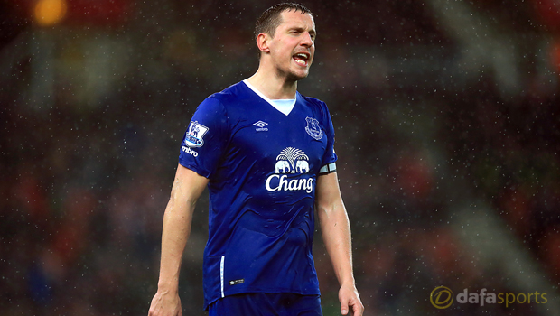 Everton skipper Phil Jagielka