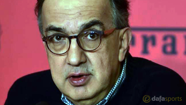 Ferrari president Sergio Marchionne F1