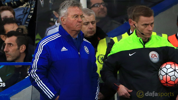 Guus Hiddink Chelsea interim manager