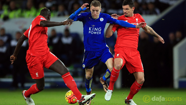 Leicester City striker Jamie Vardy