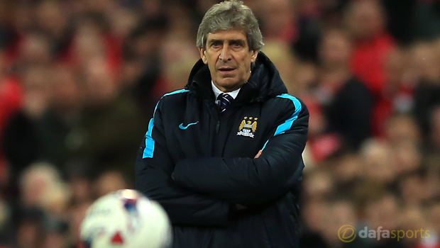 Man City manager Manuel Pellegrini