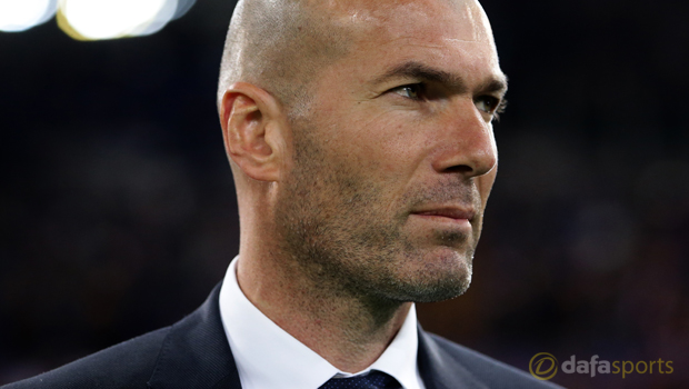 Real Madrid coach Zinedine Zidane Euro 2016