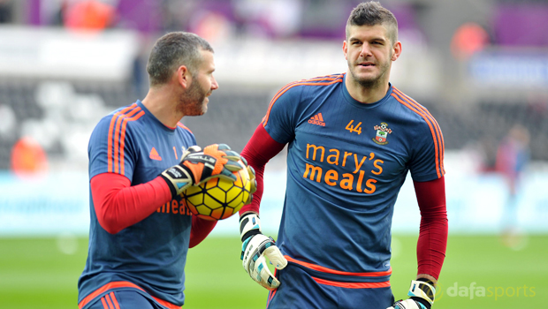 Southampton goalkeeper Fraser Forster Euro 2016