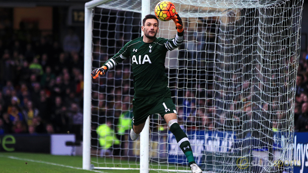 Spurs goalkeeper Hugo Lloris