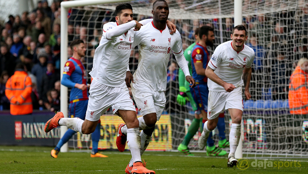 Crystal Palace v Liverpool Christian Benteke