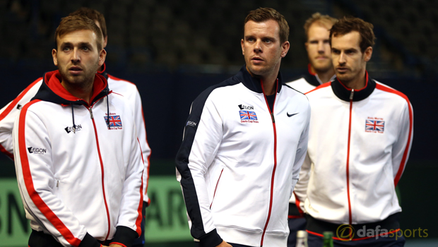 Great Britain Davis Cup captain Leon Smith