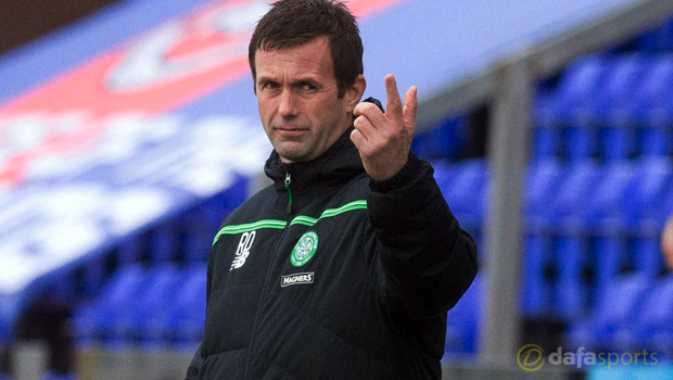 Rangers v Celtic manager Ronny Deila