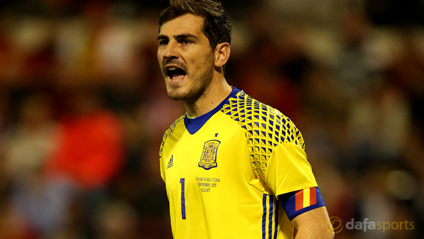 Spain captain Iker Casillas