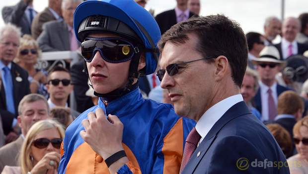 Trainer Aiden OBrien and Joseph OBrien Horse Racing