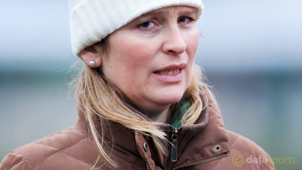 Trainer Emma Lavelle Crabbies Grand National