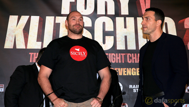 Boxing Wladimir Klitschko v Tyson Fury