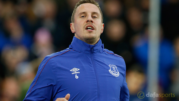 Everton captain Phil Jagielka hamstring injury