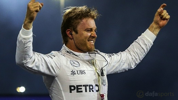 F1 Nico Rosberg Bahrain Grand Prix
