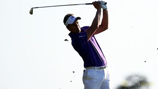 Luke Donald ahead of Valero Texas Open