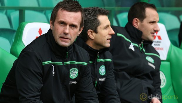 Ronny Deila Celtic v Rangers