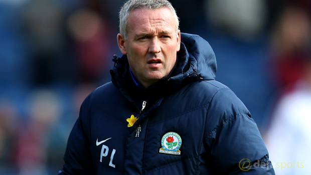 Rovers manager Paul Lambert