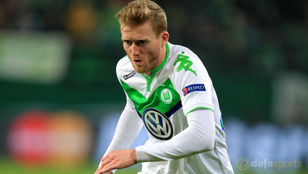 Wolfsburg forward Andre Schurrle