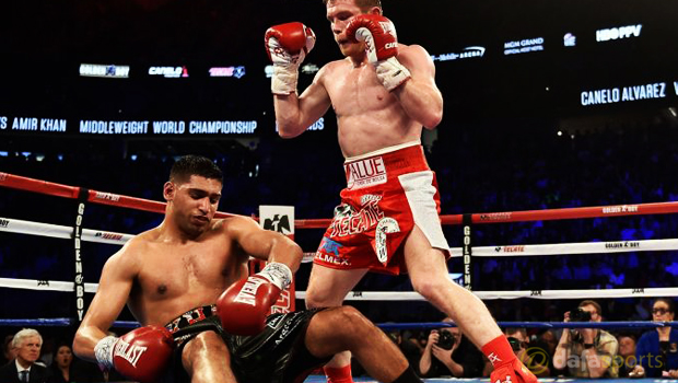 Amir Khan vs Saul Alvarez