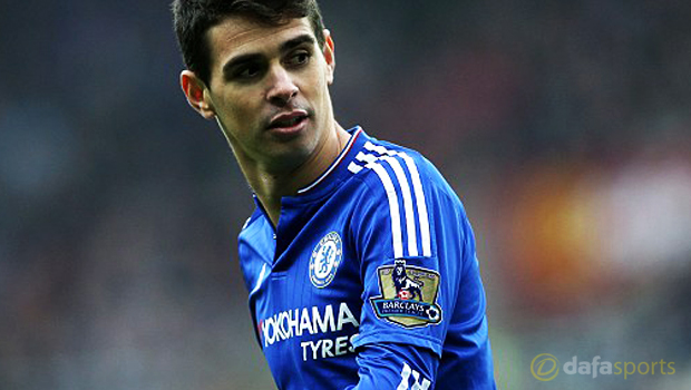 Chelsea midfielder Oscar