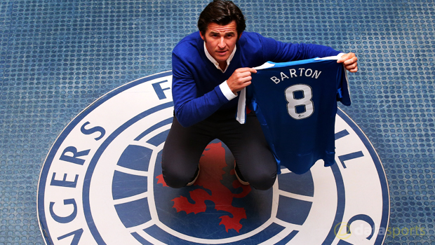 Joey Barton Rangers midfielder