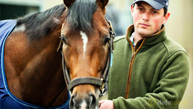 Michael O Callaghan with Blue De Vega Tattersalls Irish 2,000