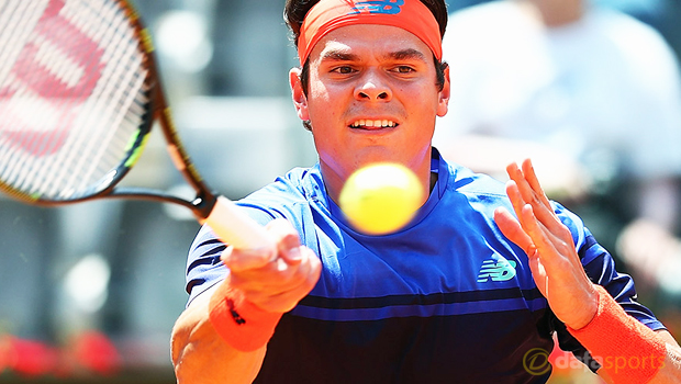 Milos Raonic ahead of French Open