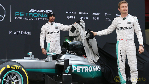 Nico Rosberg and Lewis Hamilton F1