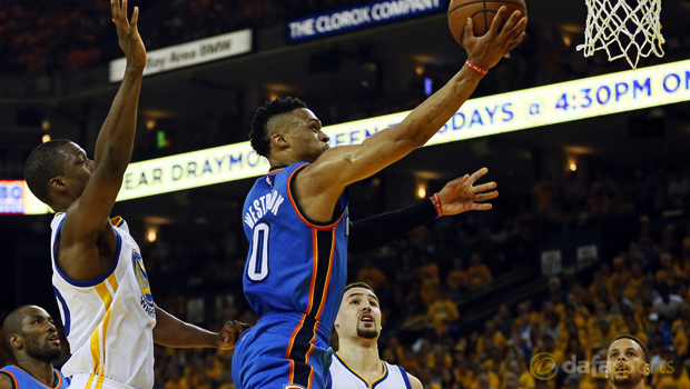 Oklahoma City Thunder 108-102 Golden State Warriors NBA