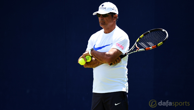 Rafael Nadal coach and uncle Toni Nadal Madrid Masters