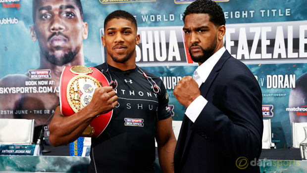 Boxing Anthony Joshua vs Dominic Breazeale