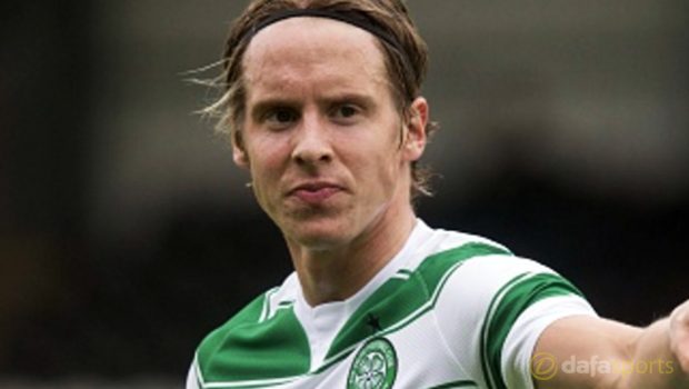 Celtic midfielder Stefan Johansen