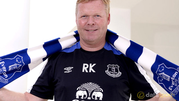 Everton  boss Ronald Koeman